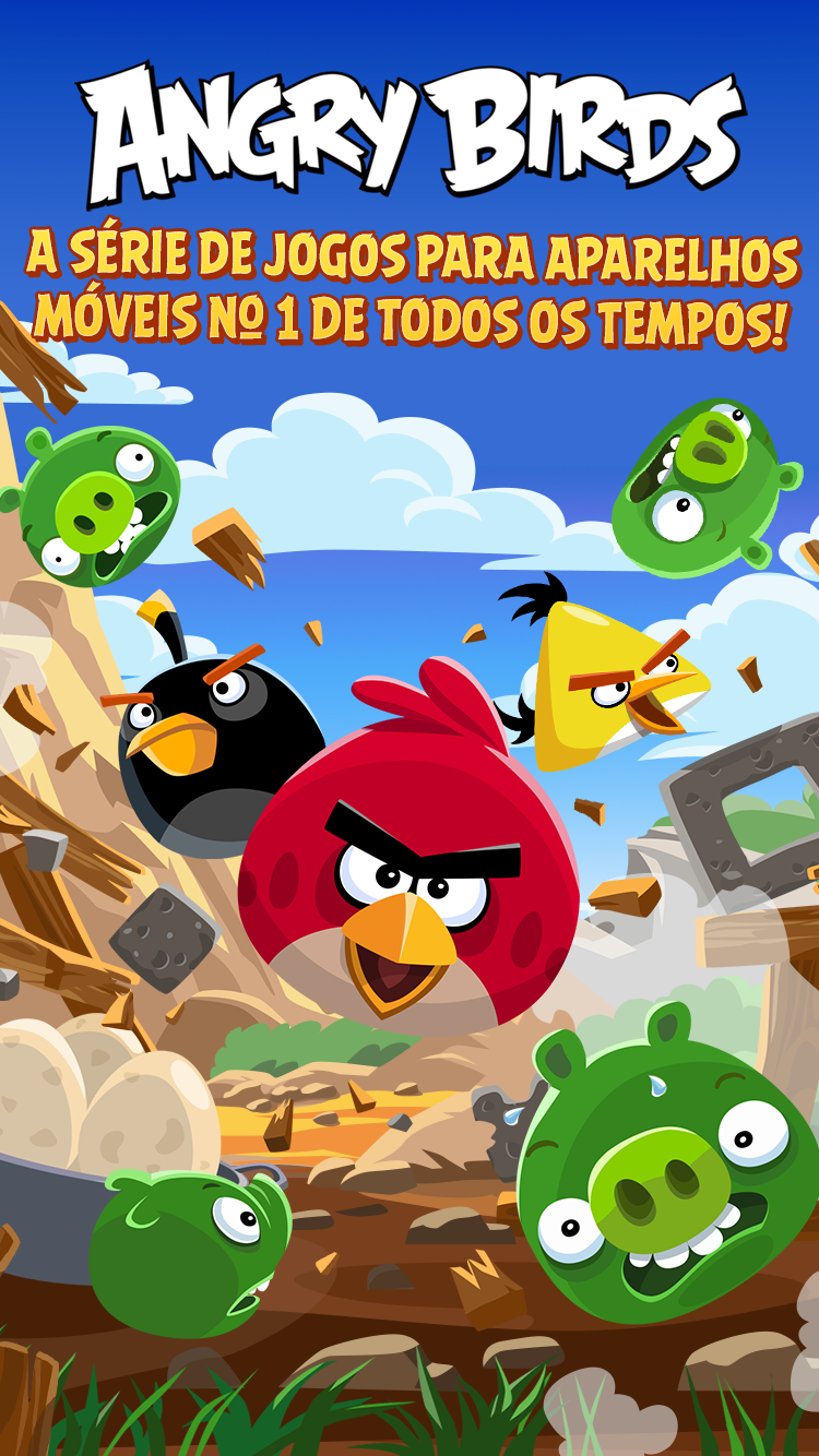 Captura de Tela do Jogo Angry Birds Classic