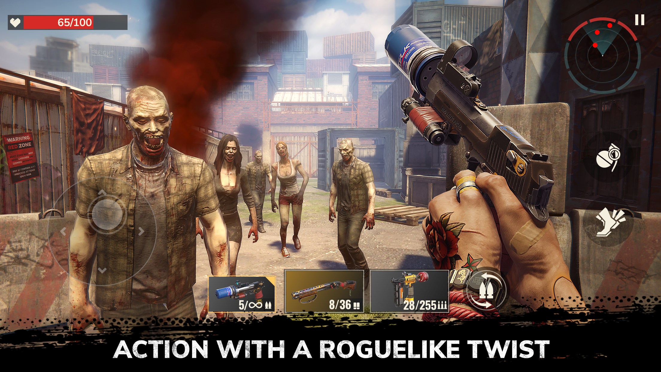 Screenshot 1 of Trạng thái Zombie: FPS giống Rogue 1.1.0