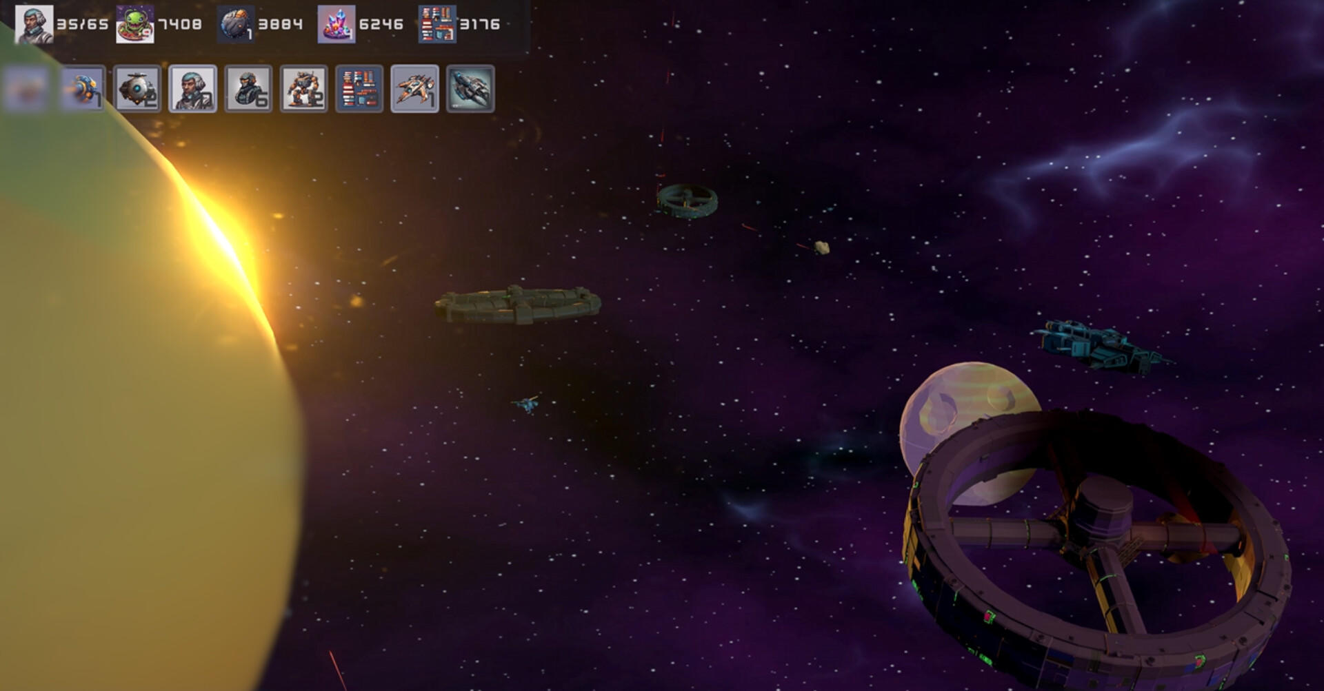 Screenshot 1 of Reinos solares: supervivencia humana 