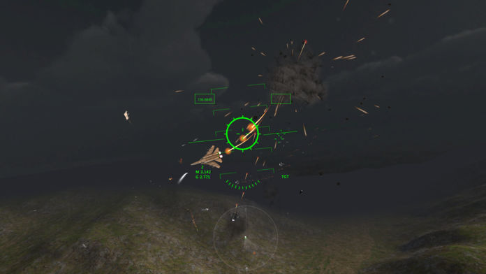 Screenshot of Airborne Air Force HD - Flight Simulator