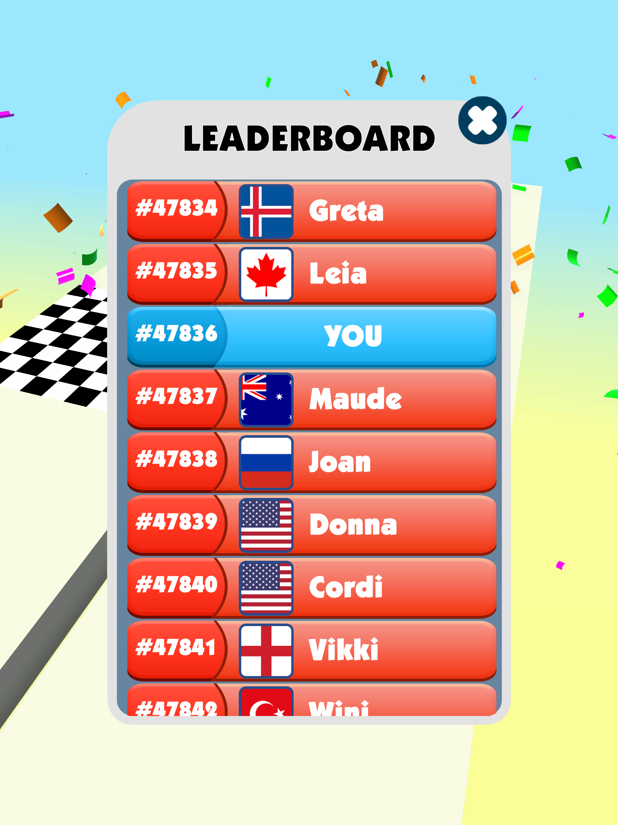 Run Racing Game Screenshot