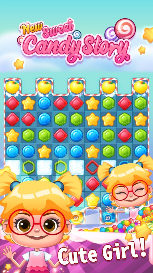 Screenshot of New Sweet Candy Story: Puzzle Master