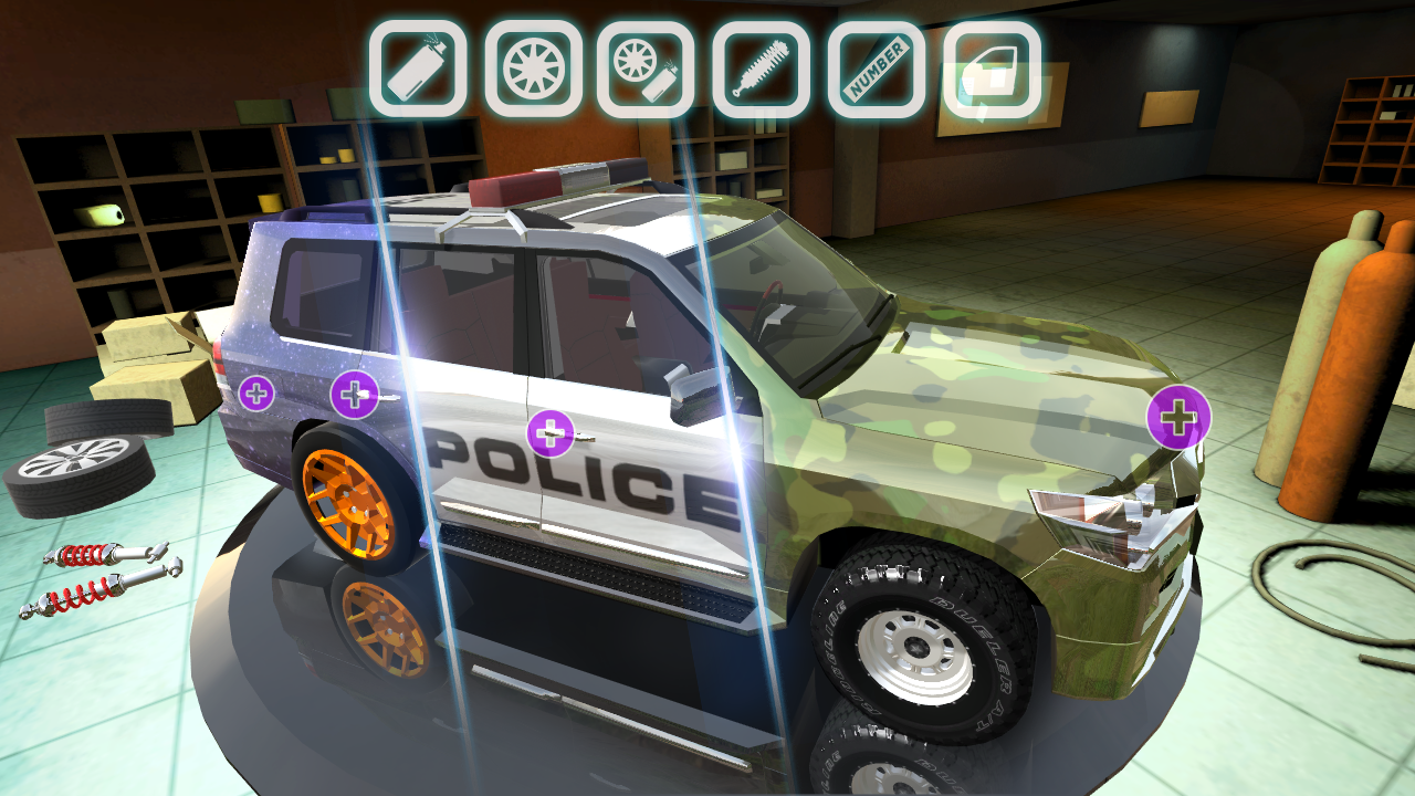 Offroad Cruiser Simulator Game Screenshot