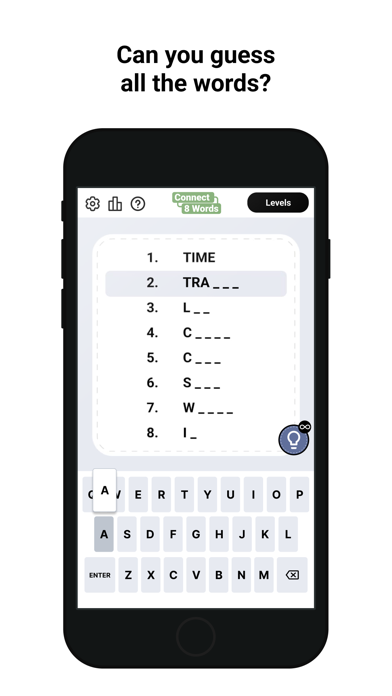 Screenshot of Connect 8 Words