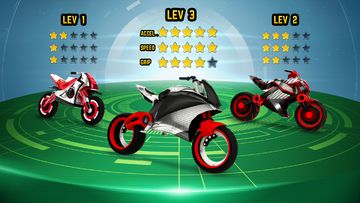 Скриншот игры Gravity Rider: Space Bike Race