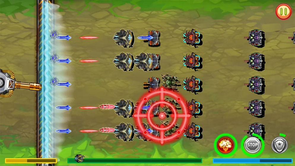 Tank Trouble Defense screenshot game