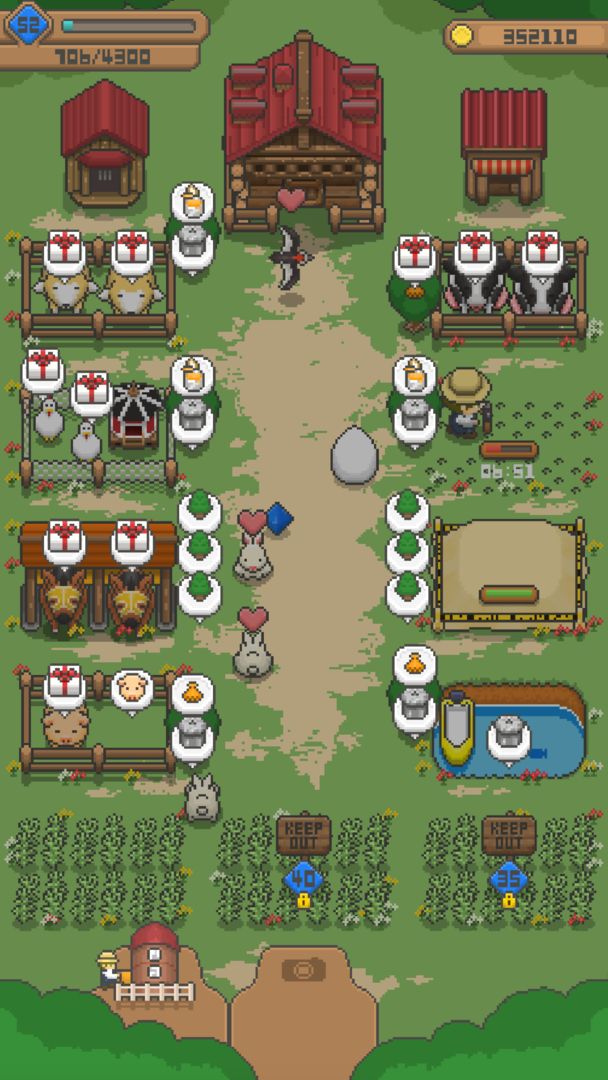 Tiny Pixel Farm - Simple Game screenshot game