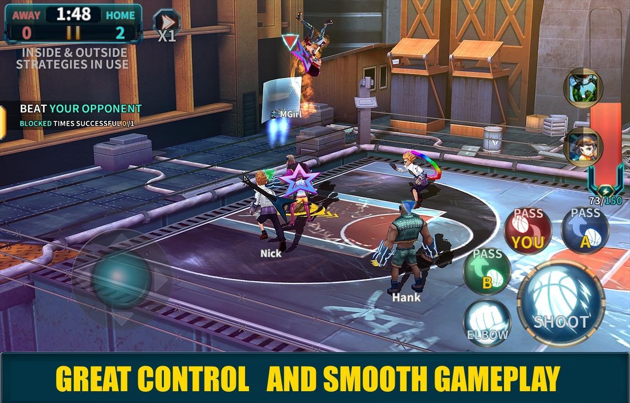 Basketball Revolution 게임 스크린샷