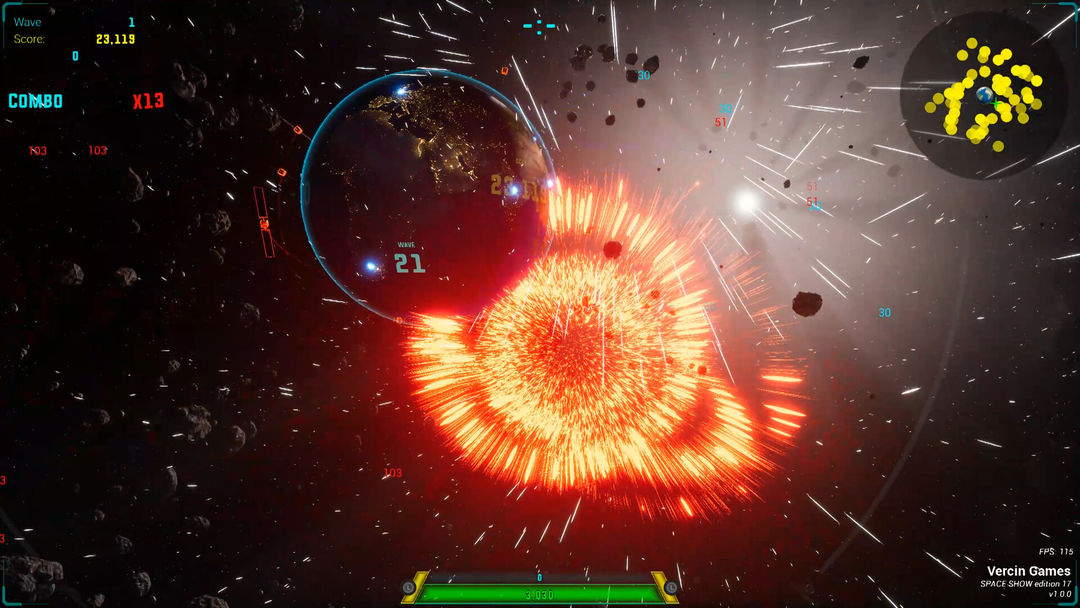 Screenshot of Space Show edition 17