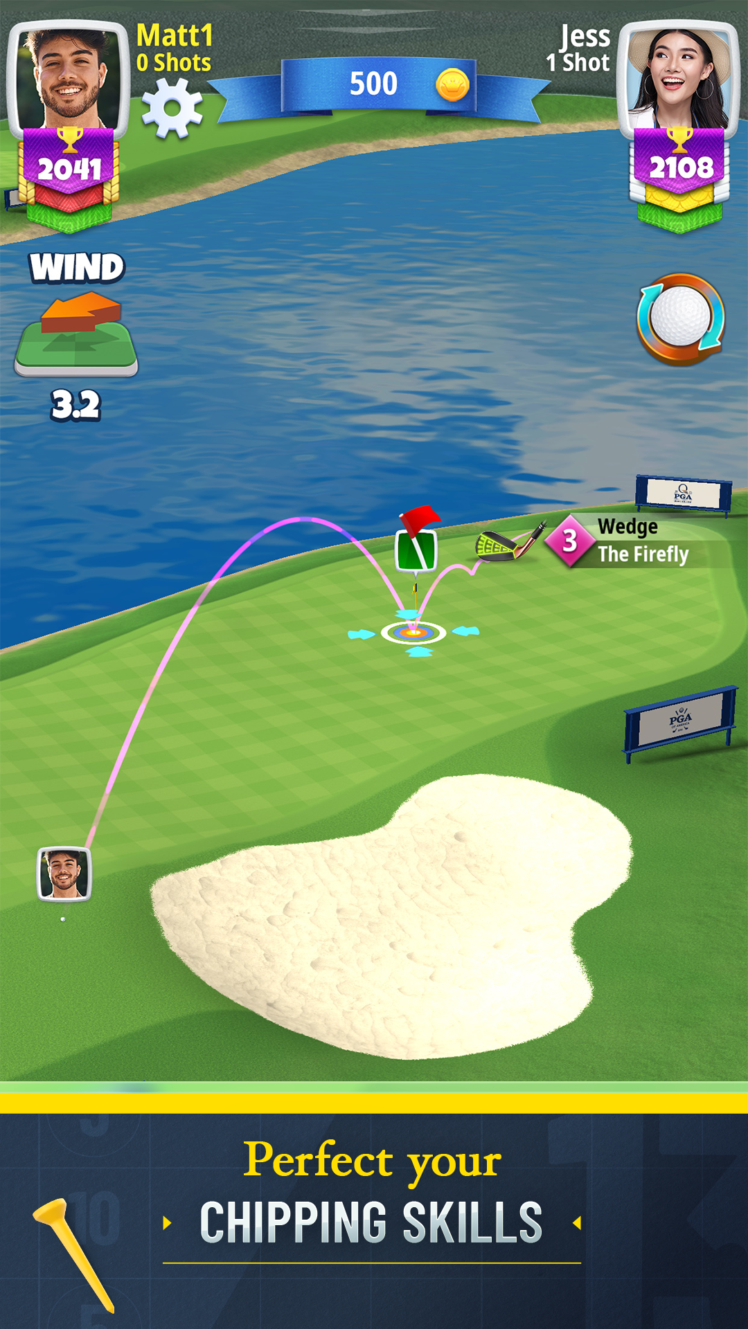 Golf Clash - Golfing Simulator Game Screenshot