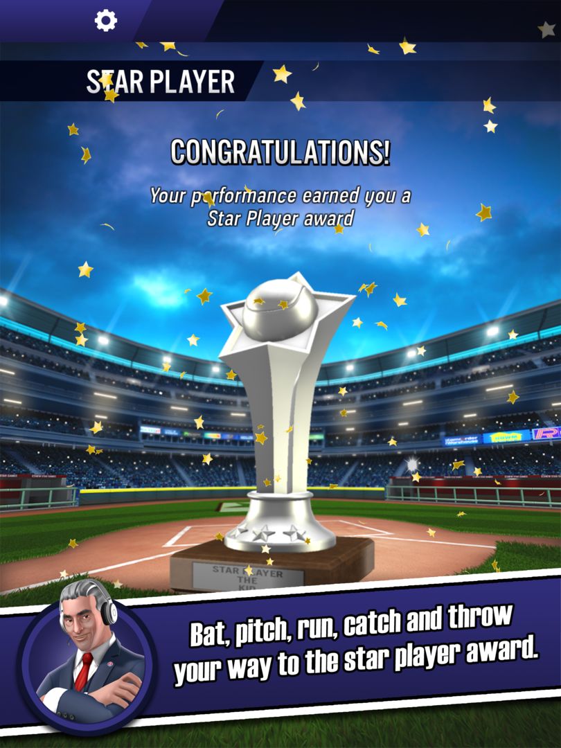 New Star Baseball screenshot game