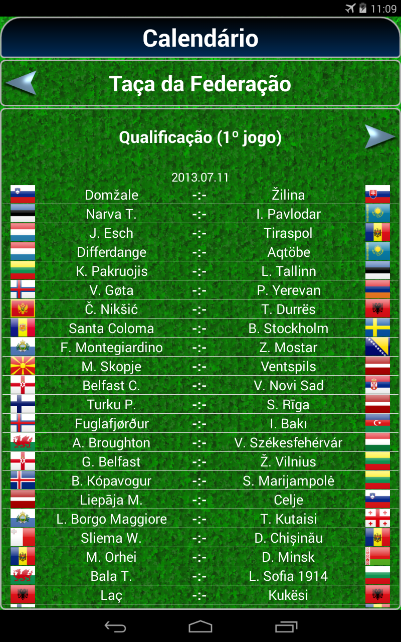 Captura de Tela do Jogo True Football 2