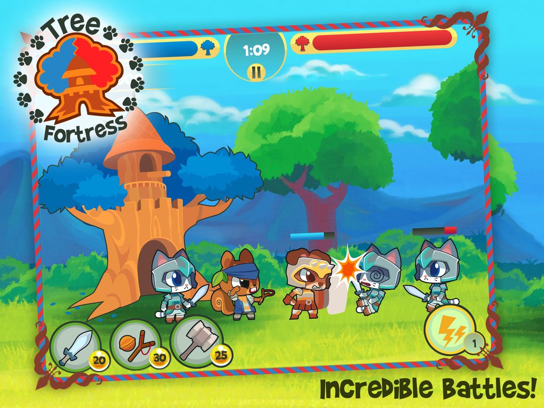 Tree Fortress - War Strategy and Tower Defense screenshot game