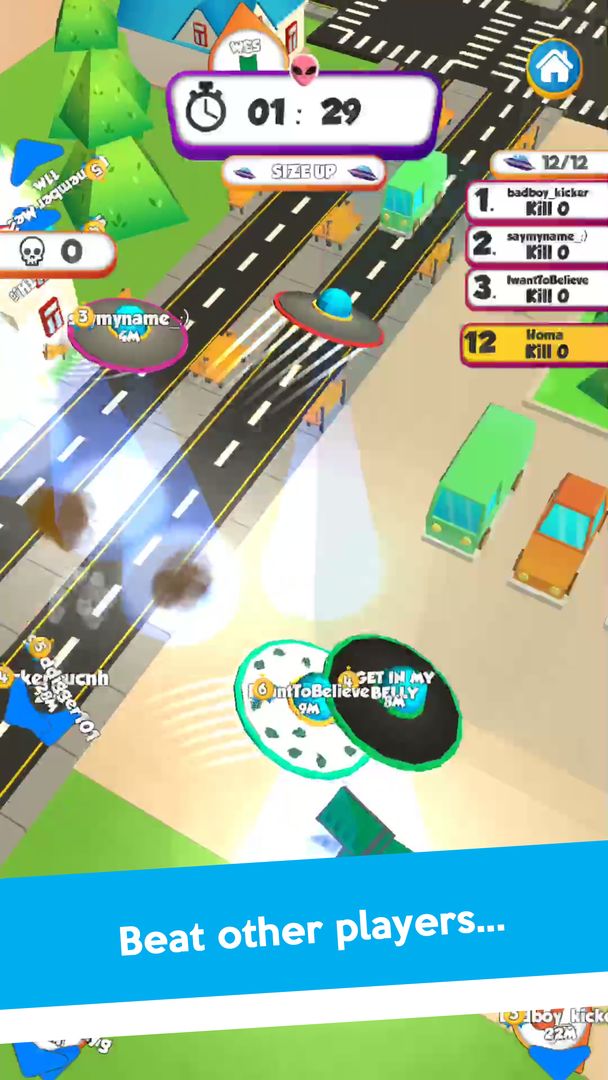 UFO.io: Alien Spaceship Game screenshot game