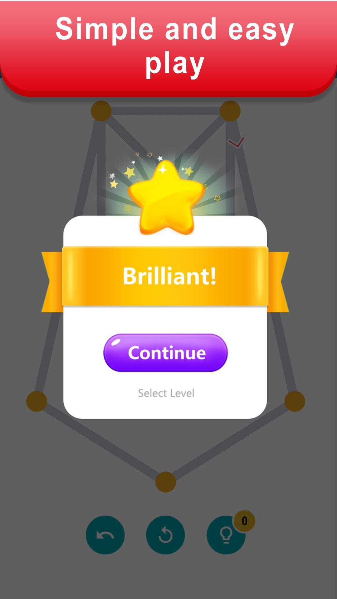 Скриншот игры One Line Puzzle - Connecting Dots