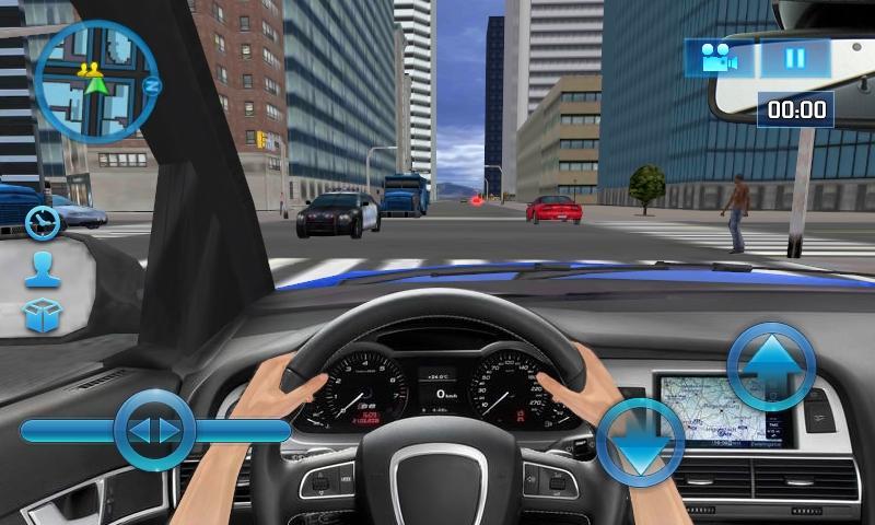 Screenshot 1 of 시티 드라이빙 폭풍 - Driving in Car 1.9