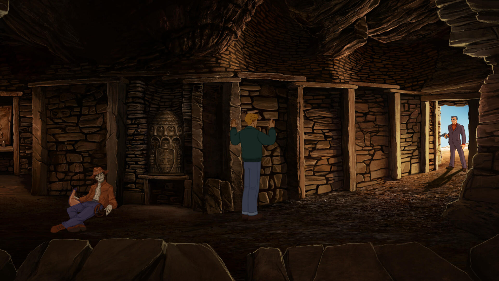 Broken Sword - Shadow of the Templars: Reforged Game Screenshot