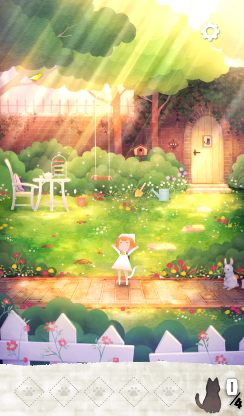Cuplikan Layar Game Stray Cat Doors