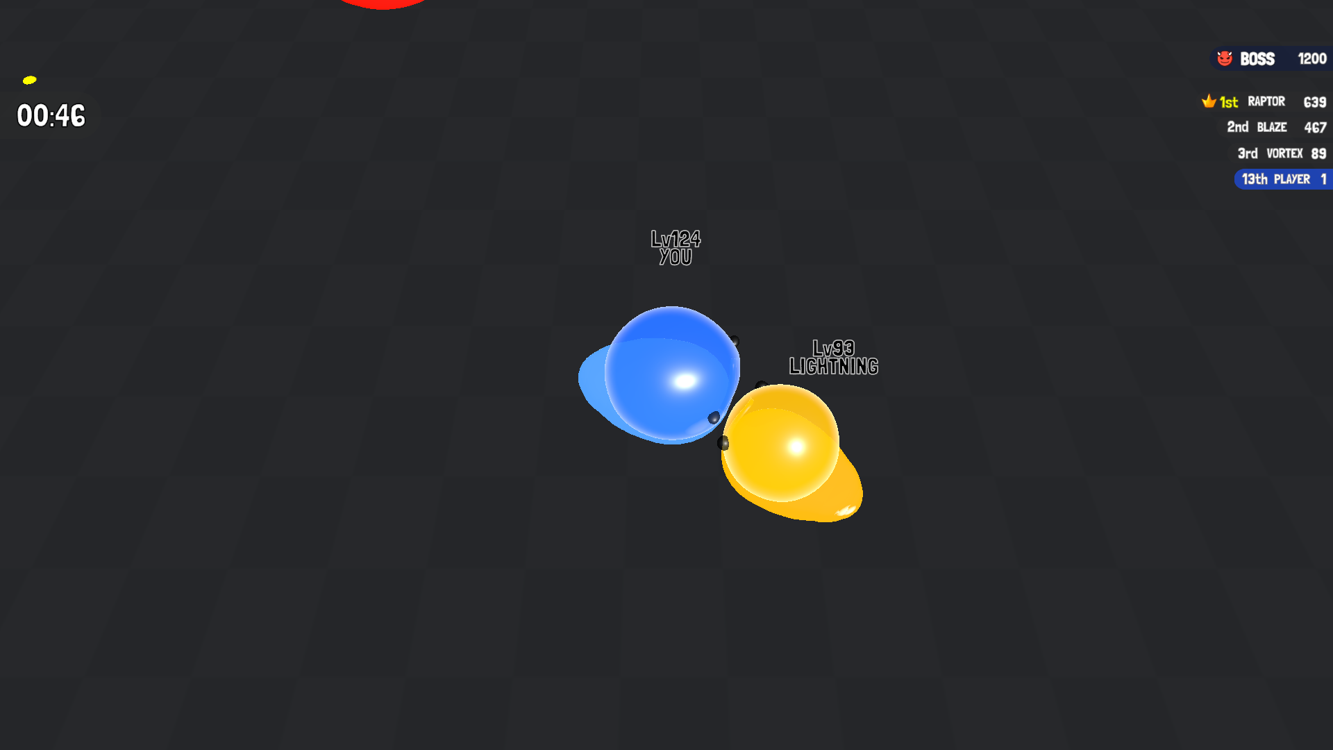 Clash of Slimes: IO Game Game Screenshot