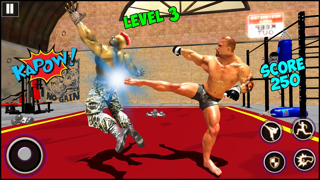 Gym BodyBuilders Fighting game : fight simulator ภาพหน้าจอเกม