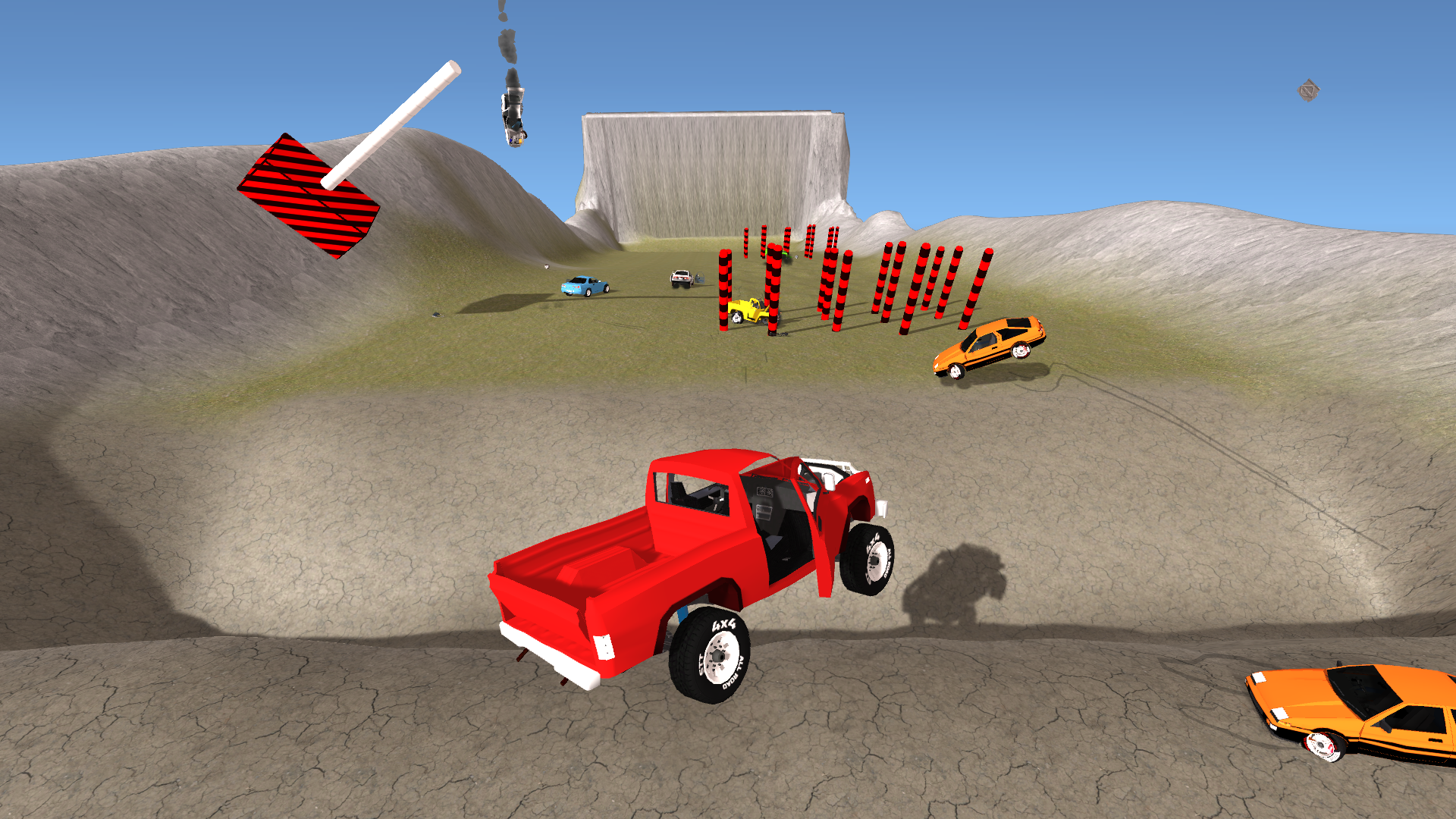 Car Crash Test Simulator 게임 스크린 샷
