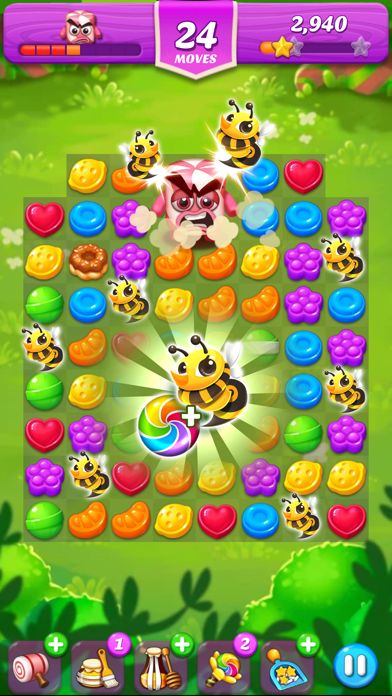 Lollipop2 & Marshmallow Match3 screenshot game