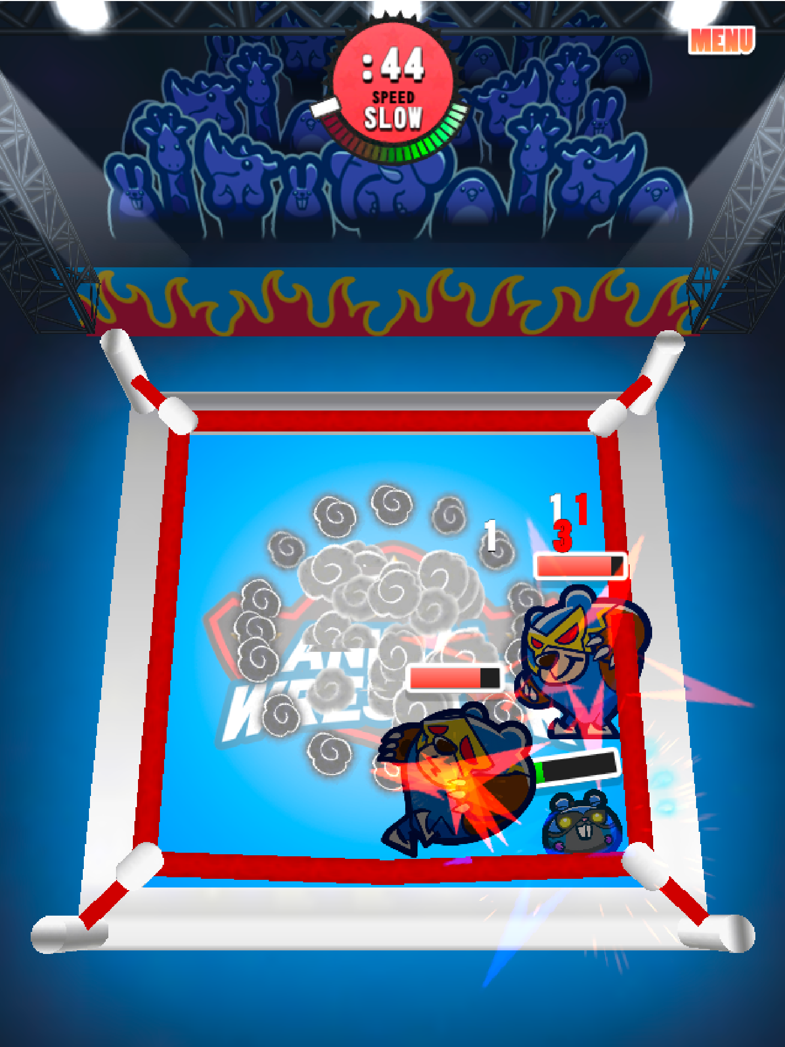 Animal Wrestler Game Screenshot