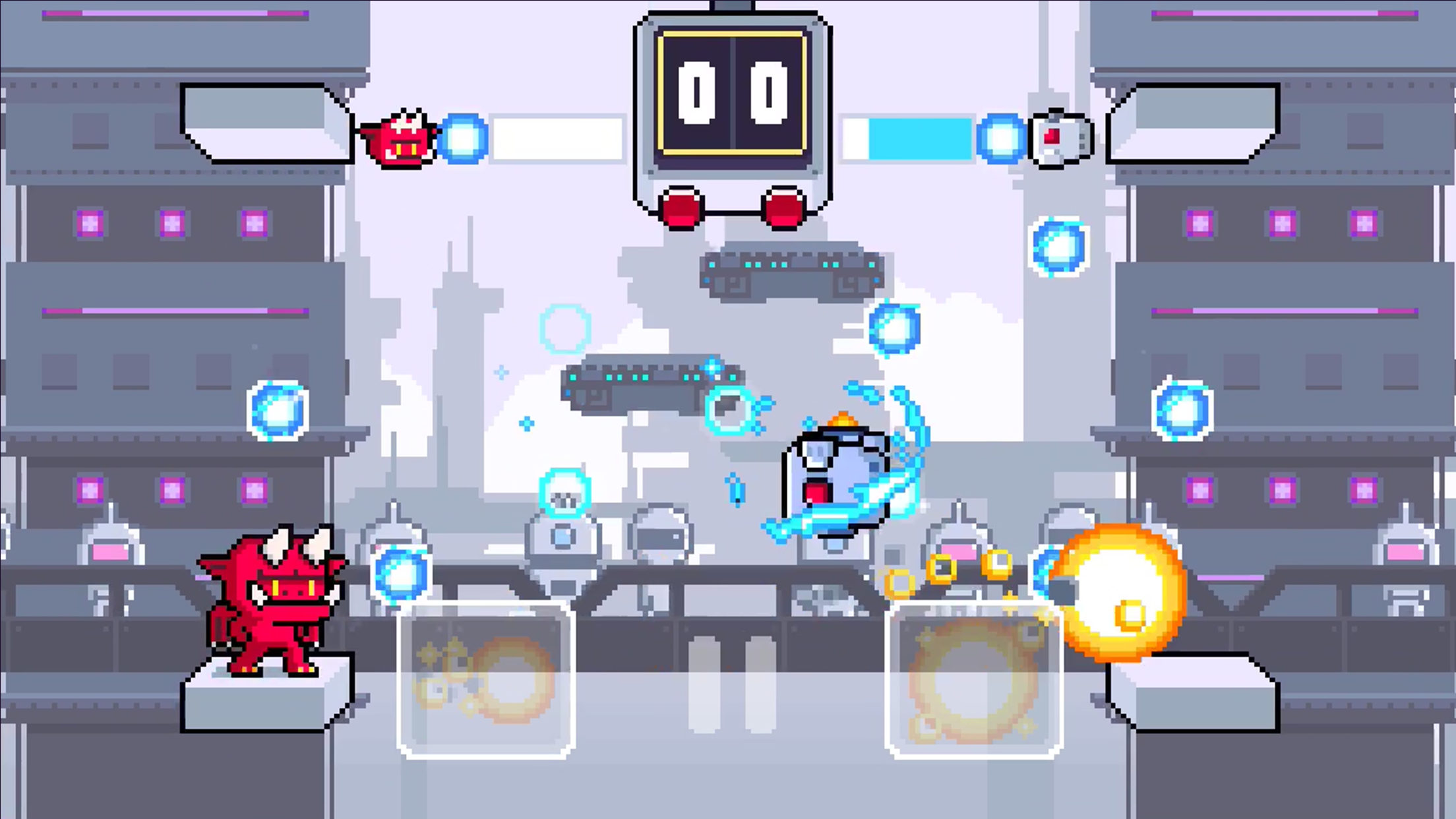 Flipchamps Dual Strike Game Screenshot