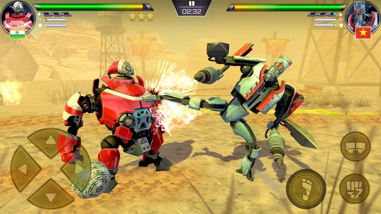 Clash Of Robots  Fighting Game Game Screenshot