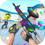 Icon of Paintball Games Shooting Games