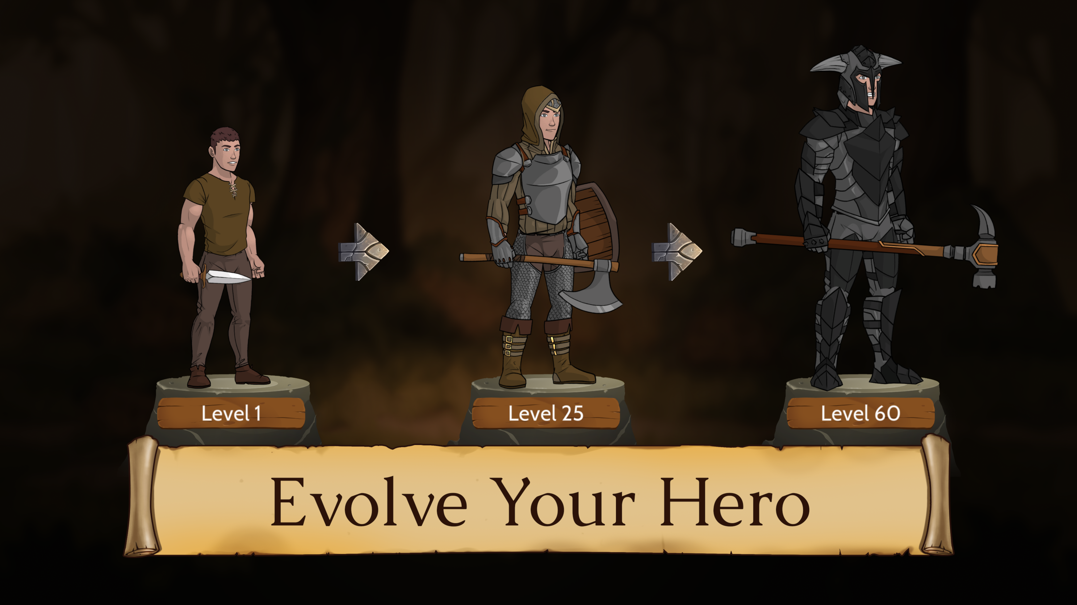 Obsidian Knight — RPG Games Game Screenshot
