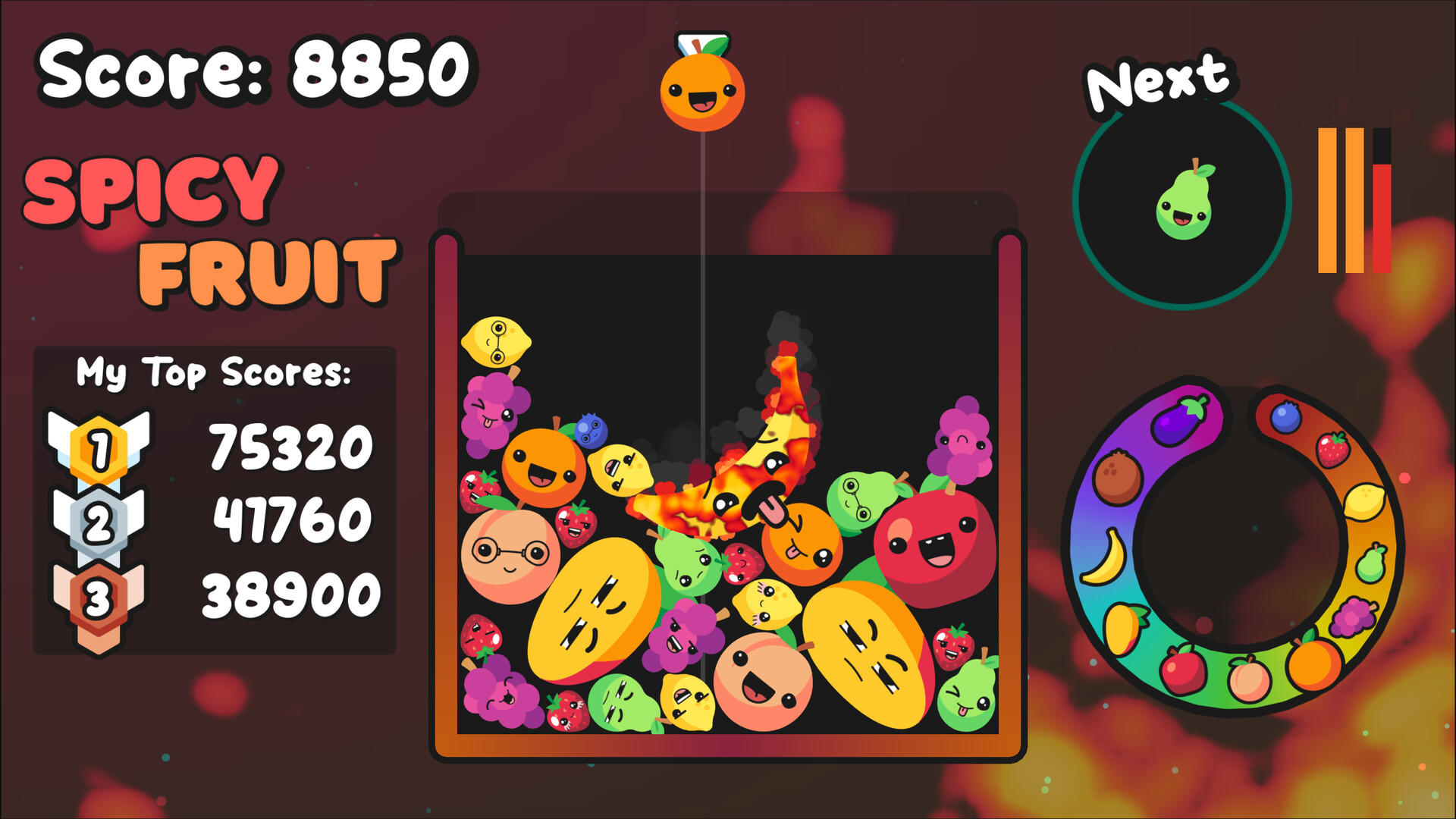 Spicy Fruit screenshot game