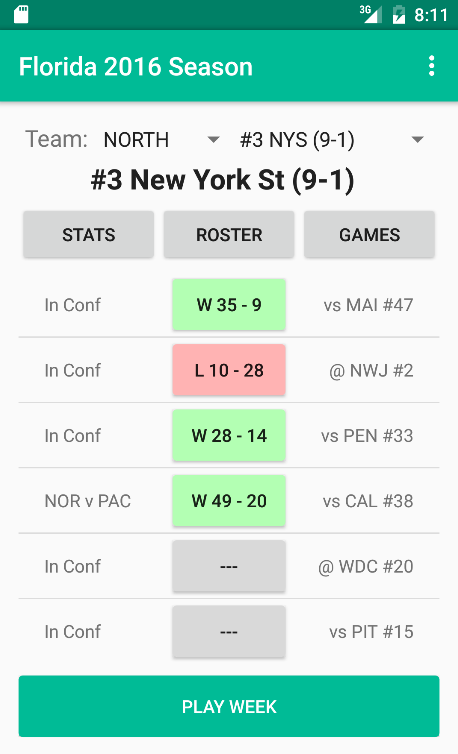 Cuplikan Layar Game Football Coach