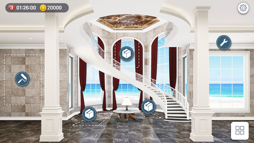 Million Dollar Interiors : Design Game 게임 스크린 샷