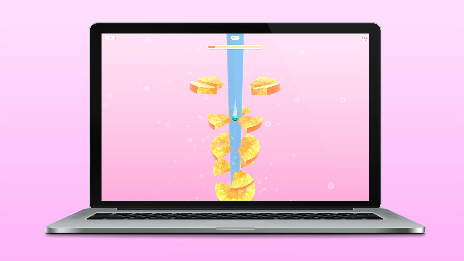 Fruit Helix Frenzy ภาพหน้าจอเกม