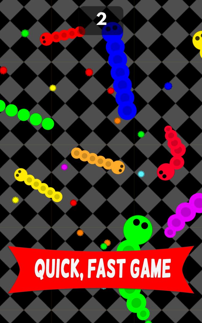 Screenshot of Eat Snakes - Crazy Slither