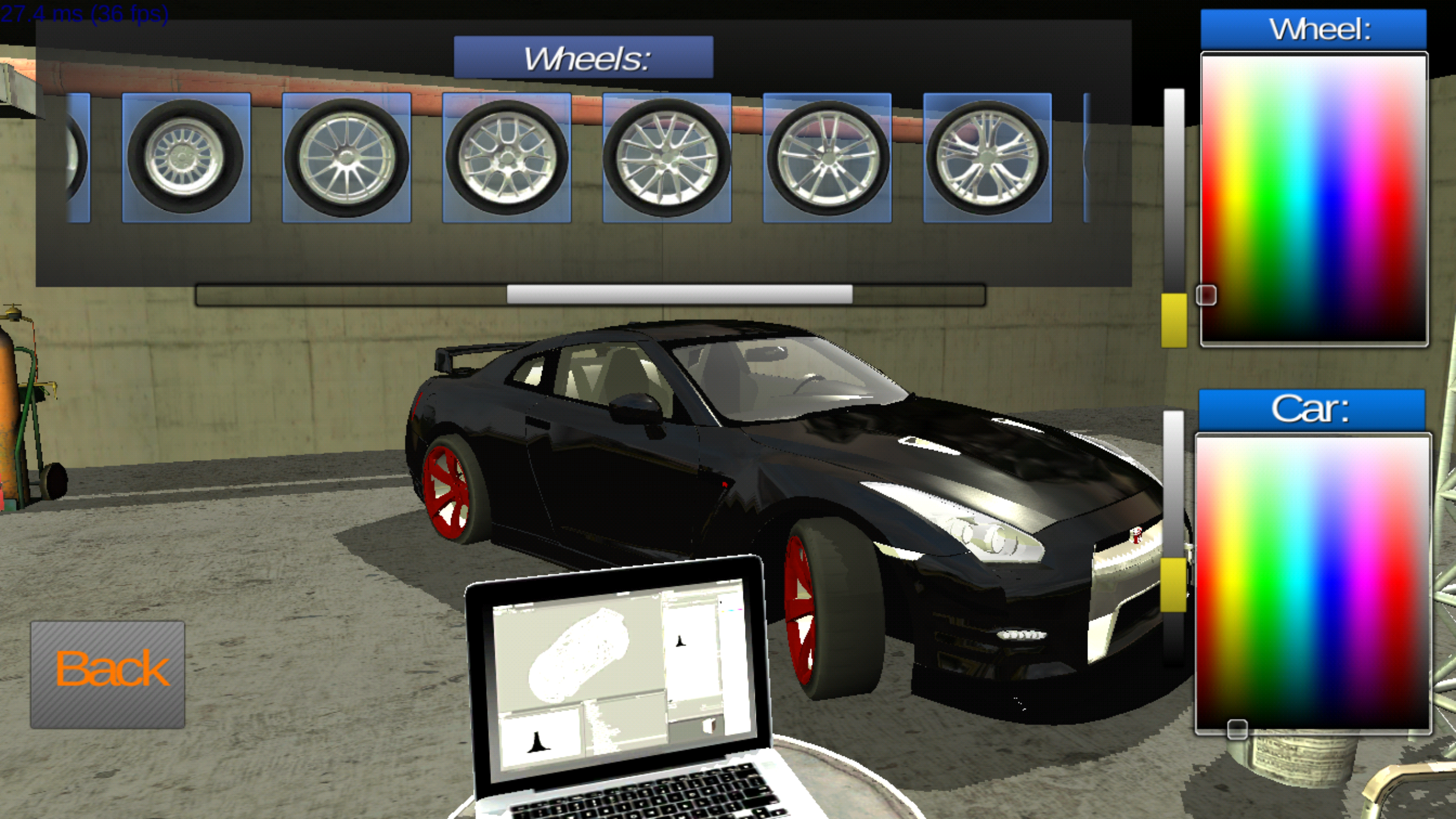 Drag Racing: Multiplayer Game Screenshot