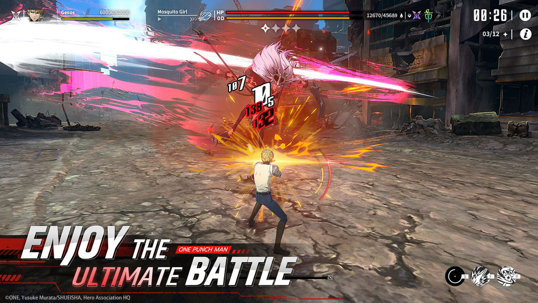 Screenshot of One Punch Man: World