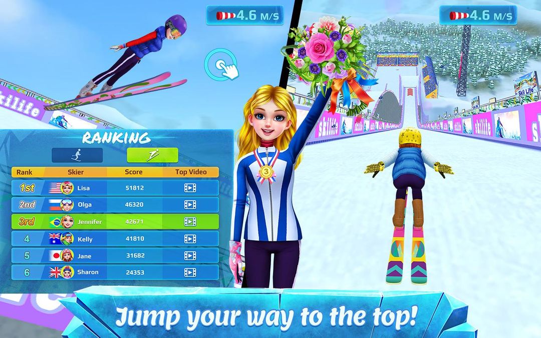 Ski Girl Superstar ภาพหน้าจอเกม