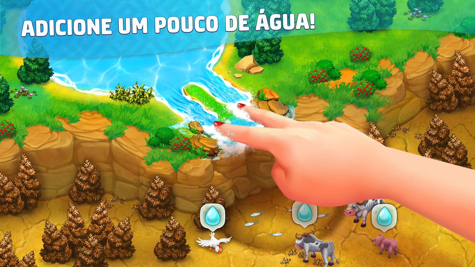 Captura de Tela do Jogo Harvest Land