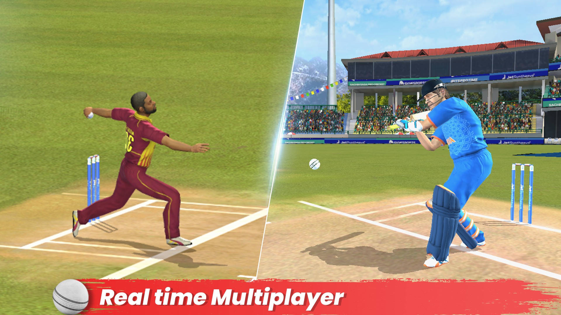 Sachin Saga Pro Cricket Game Screenshot