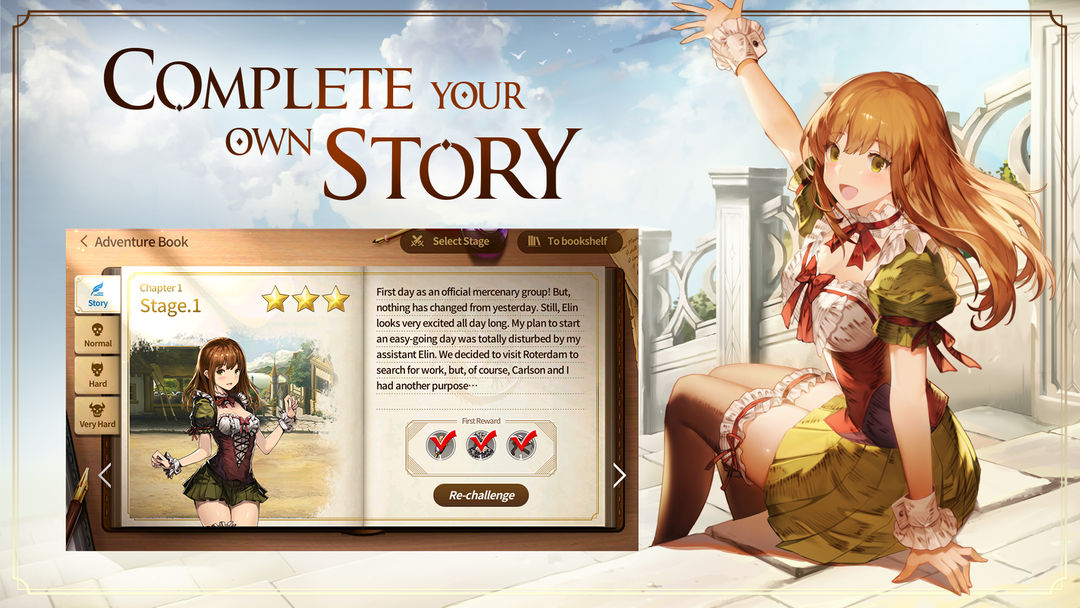 BraveNine Story screenshot game