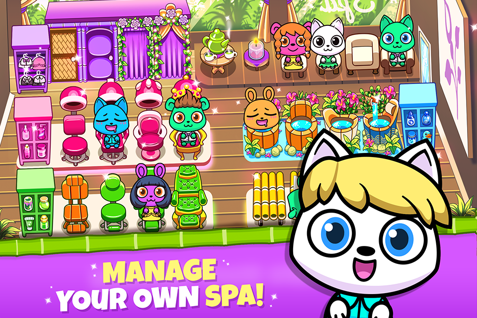 Screenshot 1 of Forest Folks - Your Own Adorable Pet Spa 1.0.28