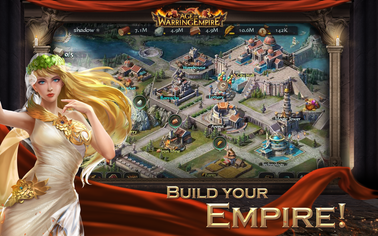 Cuplikan Layar Game Age of Warring Empire