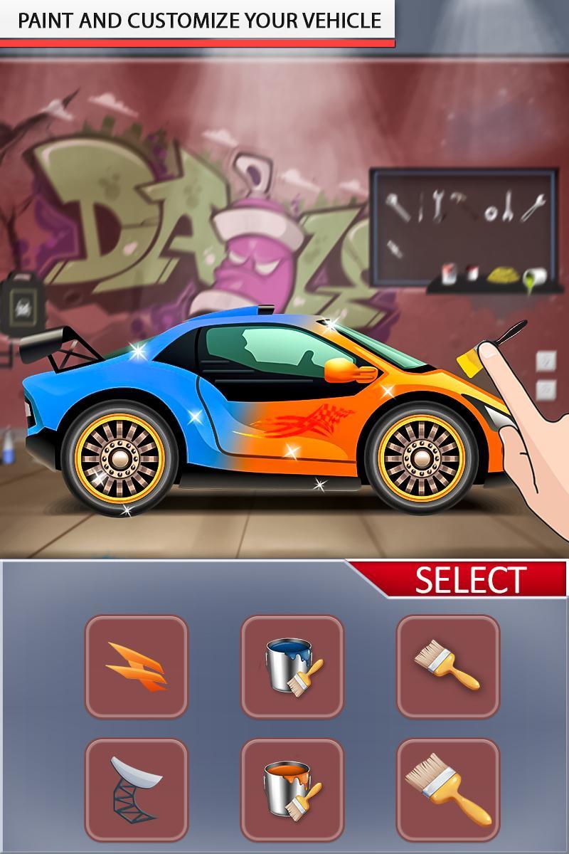 Screenshot of Multi Car Wash Game : Design Game