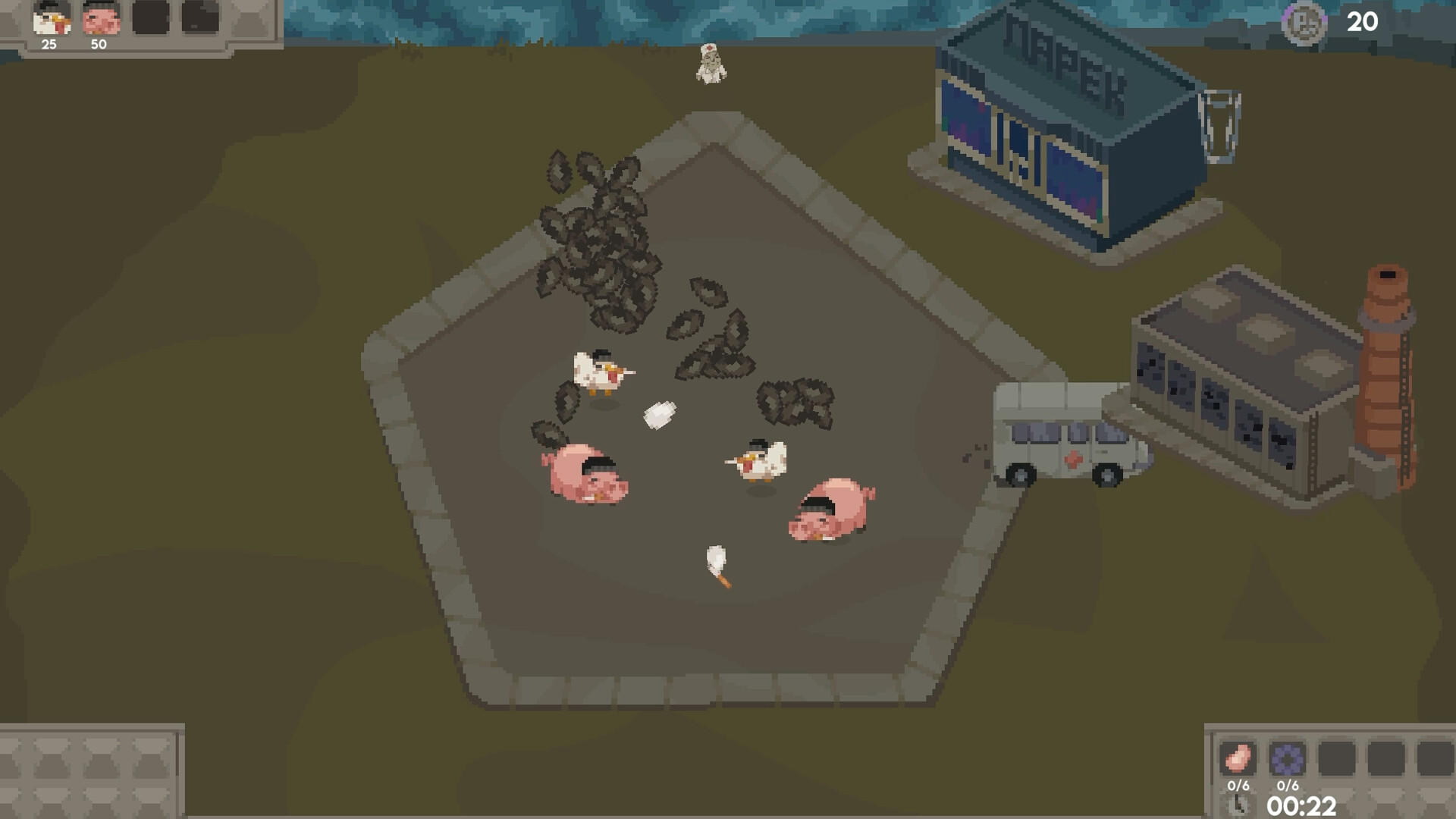 Screenshot of Doomer farm