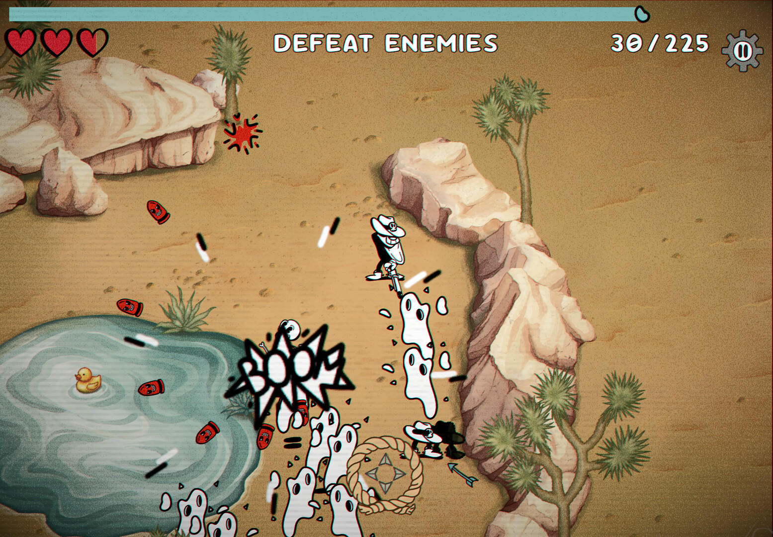 Ponchorado 게임 스크린샷