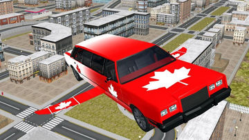 Скриншот игры sport flying car simulation 2017 PRO