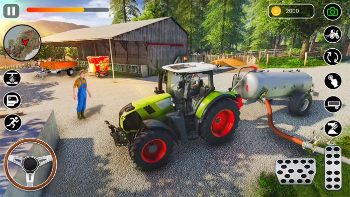 Jogo de condução de simulador de agricultura versão móvel andróide iOS apk  baixar gratuitamente-TapTap