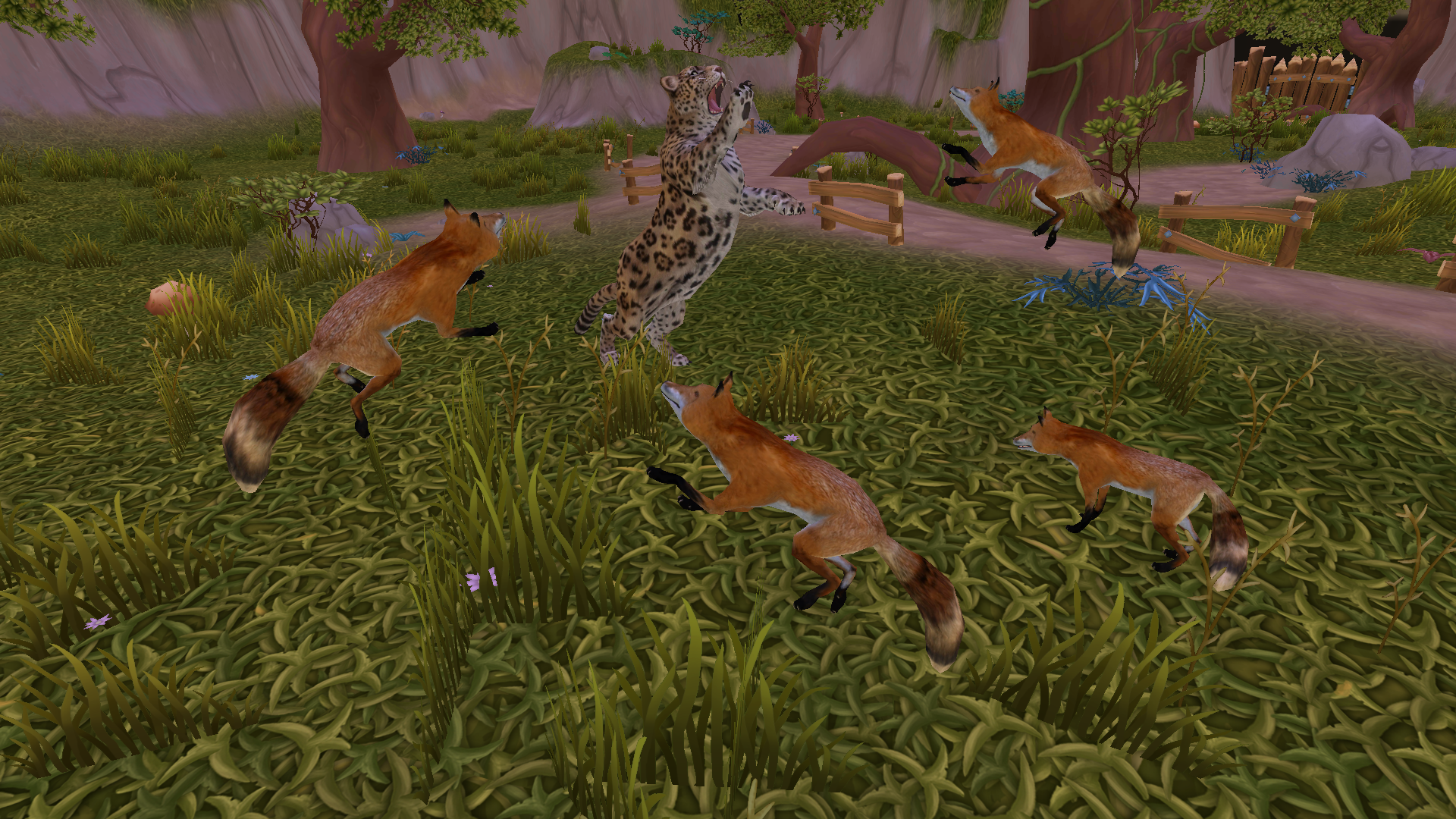 Wild Fox Hunting Animals Games Game Screenshot